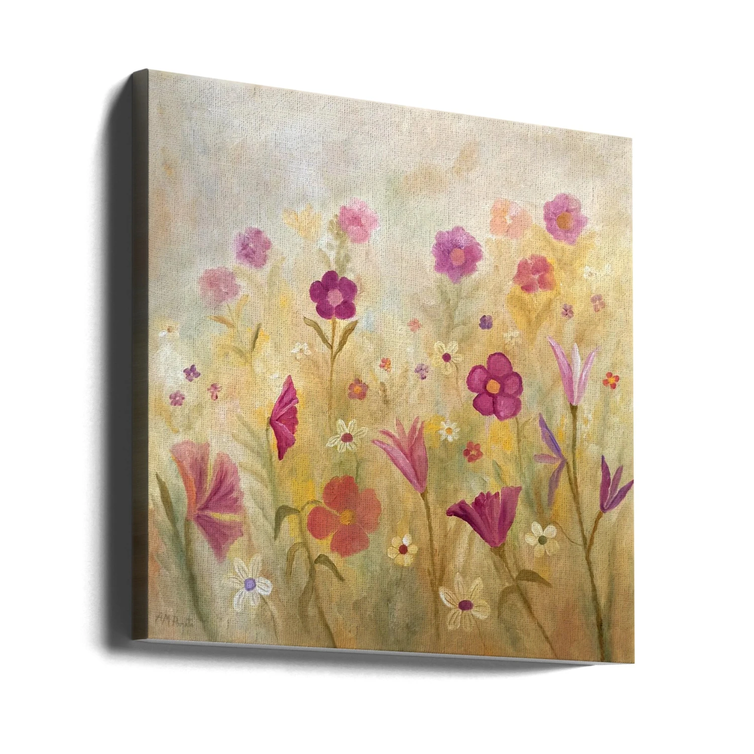 Flowers In The Mist - Square Stretched Canvas, Poster Or Fine Art Print(Flowers In The Mist Square Stretched Canvas Poster Or Fine Art Print) 6 Flowers In The Mist - Square Stretched Canvas, Poster Or Fine Art Print(Flowers In The Mist Square Stretched Canvas Poster Or Fine Art Print) - Image 6