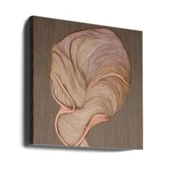 Flora II - Square Stretched Canvas, Poster Or Fine Art Print(Flora Ii Square Stretched Canvas Poster Or Fine Art Print) -Heart Wall Art Store canvas square wrap around 2697412