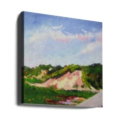 Lands End Dune - Square Stretched Canvas, Poster Or Fine Art Print(Lands End Dune Square Stretched Canvas Poster Or Fine Art Print) -Heart Wall Art Store canvas square wrap around 2786633