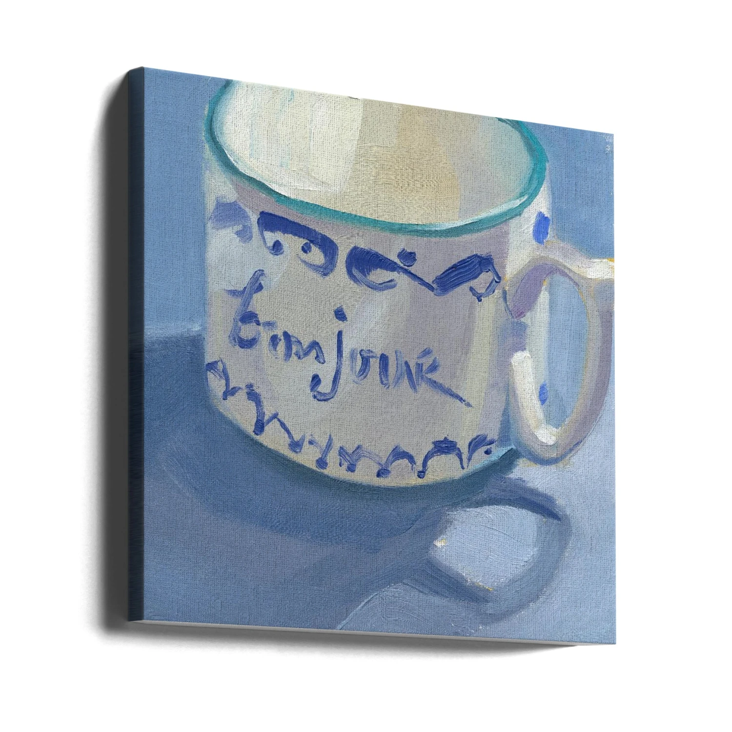 Bon Jour - Square Stretched Canvas, Poster Or Fine Art Print(Bon Jour Square Stretched Canvas Poster Or Fine Art Print) 6 Bon Jour - Square Stretched Canvas, Poster Or Fine Art Print(Bon Jour Square Stretched Canvas Poster Or Fine Art Print) - Image 6