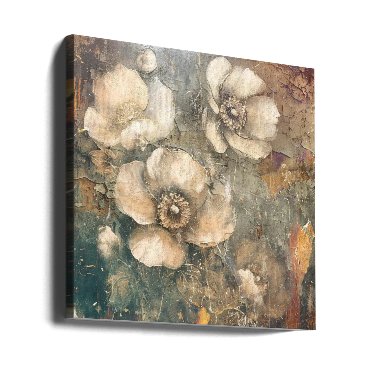 Flowers Floral Art Illustration 10 - Square Stretched Canvas, Poster Or Fine Art Print(Flowers Floral Art Illustration 10 Square Stretched Canvas Poster Or Fine Art Print) 6 Flowers Floral Art Illustration 10 - Square Stretched Canvas, Poster Or Fine Art Print(Flowers Floral Art Illustration 10 Square Stretched Canvas Poster Or Fine Art Print) - Image 6