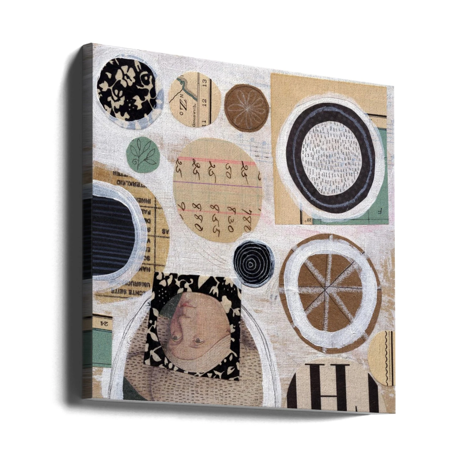 Whimsical Circles - Square Stretched Canvas, Poster Or Fine Art Print(Whimsical Circles Square Stretched Canvas Poster Or Fine Art Print) 6 Whimsical Circles - Square Stretched Canvas, Poster Or Fine Art Print(Whimsical Circles Square Stretched Canvas Poster Or Fine Art Print) - Image 6