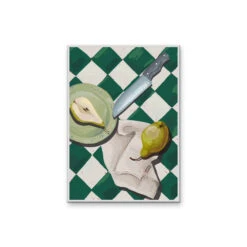 Kitchen Still Life III - Cutting A Green Pear, Stretched Canvas Or Wall Art Print(Kitchen Still Life Iii Cutting A Green Pear Stretched Canvas Or Wall Art Print) 11 Kitchen Still Life III - Cutting A Green Pear, Stretched Canvas Or Wall Art Print(Kitchen Still Life Iii Cutting A Green Pear Stretched Canvas Or Wall Art Print) -Heart Wall Art Store kitchenstilllifeIIIwhiteframe2