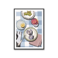 Kitchen Still Life VI - Oysters & Fruit Stretched Canvas Or Wall Art Print(Kitchen Still Life Vi Oysters Fruit Stretched Canvas Or Wall Art Print) 8 Kitchen Still Life VI - Oysters & Fruit Stretched Canvas Or Wall Art Print(Kitchen Still Life Vi Oysters Fruit Stretched Canvas Or Wall Art Print) -Heart Wall Art Store kitchenstilllifeVIblackframe1
