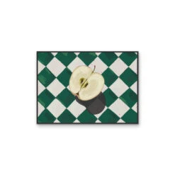 Kitchen Still Life XIII - Green Apple, Stretched Canvas Or Wall Art Print(Kitchen Still Life Xiii Green Apple Stretched Canvas Or Wall Art Print) -Heart Wall Art Store kitchenstilllifeXIIIblackframe2