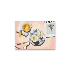 Kitchen Still Life XII - Apples & Whiskey, Stretched Canvas Or Wall Art Print(Kitchen Still Life Xii Apples Whiskey Stretched Canvas Or Wall Art Print) -Heart Wall Art Store kitchenstilllifeXIIstretchedcanvas