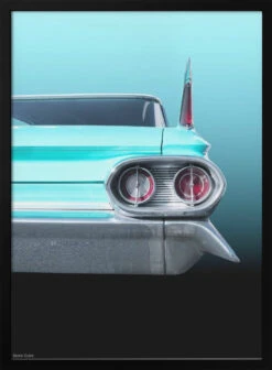 US Classic Car 1961 Sedan Deville - Stretched Canvas, Poster Or Fine Art Print(Us Classic Car 1961 Sedan Deville Stretched Canvas Poster Or Fine Art Print)