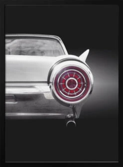 US Classic Car 1963 Thunderbird Coupe - Stretched Canvas, Poster Or Fine Art Print(Us Classic Car 1963 Thunderbird Coupe Stretched Canvas Poster Or Fine Art Print)