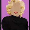 Faceless Marilyn Monroe Modern Art - Stretched Canvas, Poster Or Fine Art Print(Faceless Marilyn Monroe Modern Art Stretched Canvas Poster Or Fine Art Print)