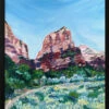 Angels Landing - Stretched Canvas, Poster Or Fine Art Print(Angels Landing Stretched Canvas Poster Or Fine Art Print)