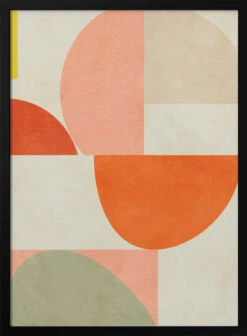 Summer Circles22 2 V - Stretched Canvas, Poster Or Fine Art Print(Summer Circles22 2 V Stretched Canvas Poster Or Fine Art Print)