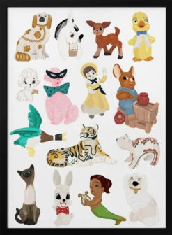 Kitsch Print - Stretched Canvas, Poster Or Fine Art Print(Kitsch Print Stretched Canvas Poster Or Fine Art Print)