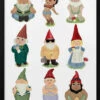 Garden Gnomes - Stretched Canvas, Poster Or Fine Art Print(Garden Gnomes Stretched Canvas Poster Or Fine Art Print)