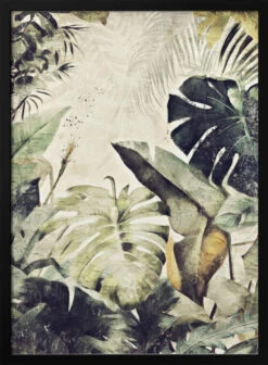 I Jungle01x A 50x70xb - Stretched Canvas, Poster Or Fine Art Print(I Jungle01x A 50x70xb Stretched Canvas Poster Or Fine Art Print)