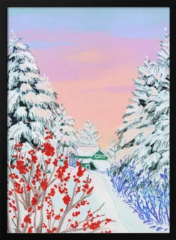 Copper Creek By Sarah Gesek - Stretched Canvas, Poster Or Fine Art Print(Copper Creek Stretched Canvas Poster Or Fine Art Print) -Heart Wall Art Store pictufy black 50x70 2536241