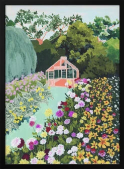 In Bloom By Sarah Gesek- Stretched Canvas, Poster Or Fine Art Print(In Bloom Stretched Canvas Poster Or Fine Art Print) 14 In Bloom By Sarah Gesek- Stretched Canvas, Poster Or Fine Art Print(In Bloom Stretched Canvas Poster Or Fine Art Print) -Heart Wall Art Store pictufy black 50x70 2536249