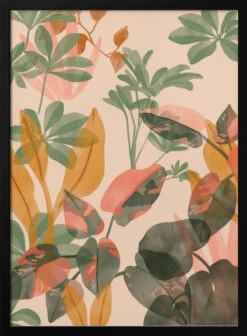 Tropical Mess - Stretched Canvas, Poster Or Fine Art Print(Tropical Mess Stretched Canvas Poster Or Fine Art Print)