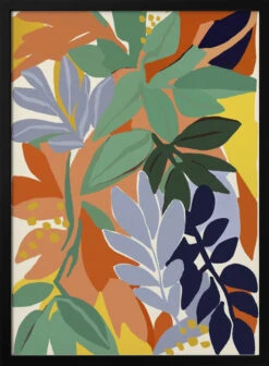 Botanical Impressions No 4 - Stretched Canvas, Poster Or Fine Art Print(Botanical Impressions No 4 Stretched Canvas Poster Or Fine Art Print)