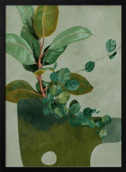 Leaves More 12 - Stretched Canvas, Poster Or Fine Art Print(Leaves More 12 Stretched Canvas Poster Or Fine Art Print)