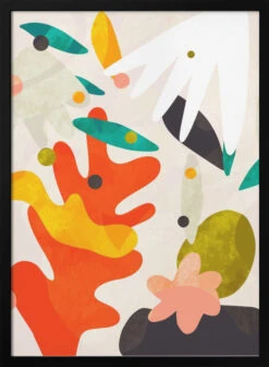 Cutouts Bauhaus 4 Kopie - Stretched Canvas, Poster Or Fine Art Print(Cutouts Bauhaus 4 Kopie Stretched Canvas Poster Or Fine Art Print)