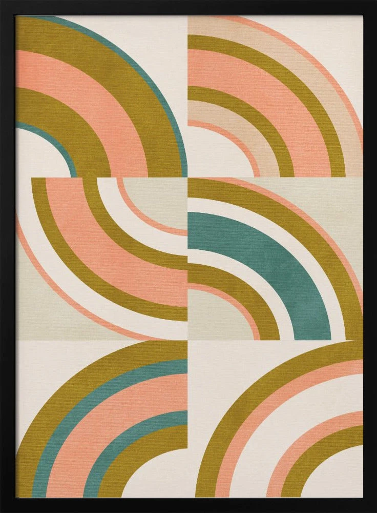 Rainbow Suns 10 - Stretched Canvas, Poster Or Fine Art Print(Rainbow Suns 10 Stretched Canvas Poster Or Fine Art Print) 1 Rainbow Suns 10 - Stretched Canvas, Poster Or Fine Art Print(Rainbow Suns 10 Stretched Canvas Poster Or Fine Art Print)