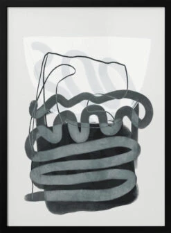 Painted Lines Swazz 3 Kopie - Stretched Canvas, Poster Or Fine Art Print(Painted Lines Swazz 3 Kopie Stretched Canvas Poster Or Fine Art Print)