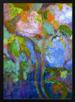 Floral Dreamscape - Stretched Canvas, Poster Or Fine Art Print(Mws_apo_1_g2_floral Dreamscape Stretched Canvas Poster Or Fine Art Print)