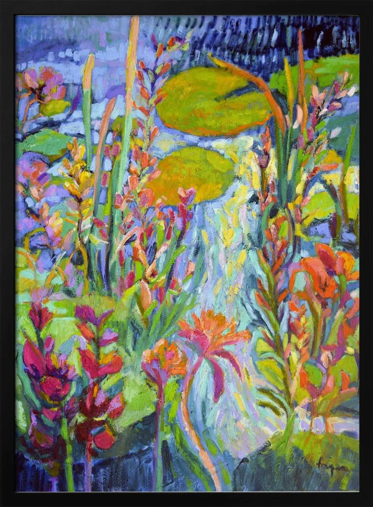 Vibrant Garden Path - Stretched Canvas, Poster Or Fine Art Print(Vibrant Garden Path Stretched Canvas Poster Or Fine Art Print 1) 1 Vibrant Garden Path - Stretched Canvas, Poster Or Fine Art Print(Vibrant Garden Path Stretched Canvas Poster Or Fine Art Print 1)