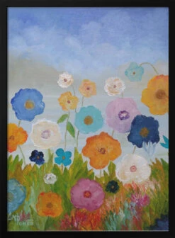 Spring By The Sea - Stretched Canvas, Poster Or Fine Art Print(Spring By The Sea Stretched Canvas Poster Or Fine Art Print)