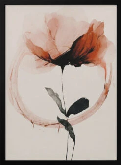 Halo Flowers No 7 - Stretched Canvas, Poster Or Fine Art Print(Halo Flowers No 7 Stretched Canvas Poster Or Fine Art Print)