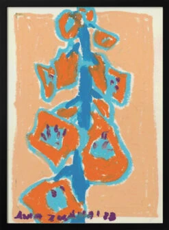 Foxgloves - Stretched Canvas, Poster Or Fine Art Print(Foxgloves Stretched Canvas Poster Or Fine Art Print)