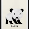 Panda - Stretched Canvas, Poster Or Fine Art Print(Panda Stretched Canvas Poster Or Fine Art Print 1)