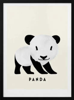 Panda - Stretched Canvas, Poster Or Fine Art Print(Panda Stretched Canvas Poster Or Fine Art Print 1)