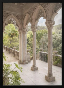 Sintra Arches - Stretched Canvas, Poster Or Fine Art Print(Sintra Arches Stretched Canvas Poster Or Fine Art Print)