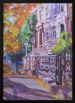 Autumn Stroll - Stretched Canvas, Poster Or Fine Art Print(Autumn Stroll Stretched Canvas Poster Or Fine Art Print)