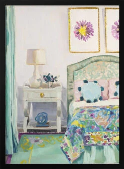 Mary Ellen S Bedroom - Stretched Canvas, Poster Or Fine Art Print(Mary Ellen S Bedroom Stretched Canvas Poster Or Fine Art Print)