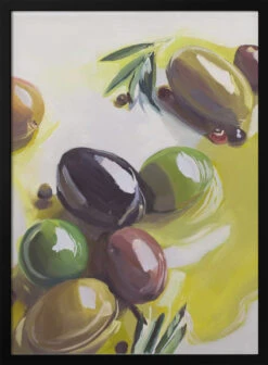 Olives - Stretched Canvas, Poster Or Fine Art Print(Olives Stretched Canvas Poster Or Fine Art Print)