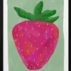 Vibrant Strawberry - Stretched Canvas, Poster Or Fine Art Print(Mws_apo_1_g2_vibrant Strawberry Stretched Canvas Poster Or Fine Art Print)