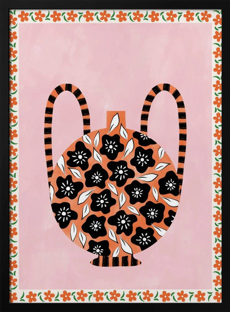 Floral Patterned Jug - Stretched Canvas, Poster Or Fine Art Print(Floral Patterned Jug Stretched Canvas Poster Or Fine Art Print) 1 Floral Patterned Jug - Stretched Canvas, Poster Or Fine Art Print(Floral Patterned Jug Stretched Canvas Poster Or Fine Art Print)