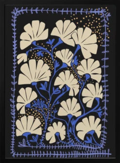 Ever Blooming Good Vibes Mustard Yellow - Stretched Canvas, Poster Or Fine Art Print(Ever Blooming Good Vibes Mustard Yellow Stretched Canvas Poster Or Fine Art Print 1)