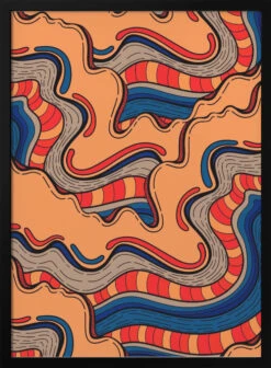 Waves Of The Ocean - Stretched Canvas, Poster Or Fine Art Print(Waves Of The Ocean Stretched Canvas Poster Or Fine Art Print)