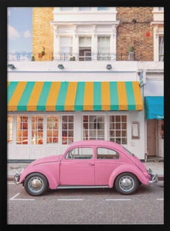 Pink Ride - Stretched Canvas, Poster Or Fine Art Print(Pink Ride Stretched Canvas Poster Or Fine Art Print)