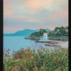 Sicily After Sunset - Stretched Canvas, Poster Or Fine Art Print(Sicily After Sunset Stretched Canvas Poster Or Fine Art Print)