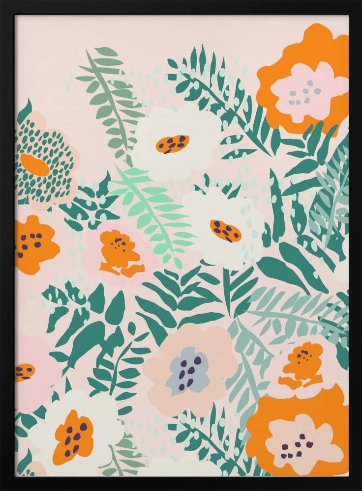 Botanical Dopamine Flowers - Stretched Canvas, Poster Or Fine Art Print(Botanical Dopamine Flowers Stretched Canvas Poster Or Fine Art Print) 1 Botanical Dopamine Flowers - Stretched Canvas, Poster Or Fine Art Print(Botanical Dopamine Flowers Stretched Canvas Poster Or Fine Art Print)