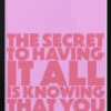 The Secret - Stretched Canvas, Poster Or Fine Art Print(The Secret Stretched Canvas Poster Or Fine Art Print)