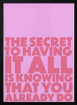 The Secret - Stretched Canvas, Poster Or Fine Art Print(The Secret Stretched Canvas Poster Or Fine Art Print)