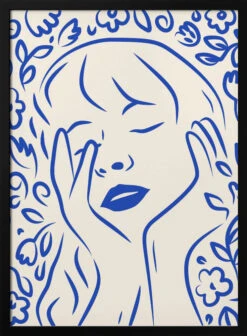 Gentle Flower Dream - Stretched Canvas, Poster Or Fine Art Print(Gentle Flower Dream Stretched Canvas Poster Or Fine Art Print)