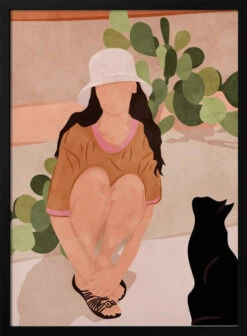 Quiet Afternoon - Stretched Canvas, Poster Or Fine Art Print(Quiet Afternoon Stretched Canvas Poster Or Fine Art Print)