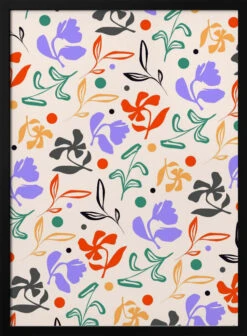 Doodle Garden - Stretched Canvas, Poster Or Fine Art Print(Doodle Garden Stretched Canvas Poster Or Fine Art Print)