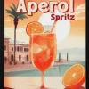 Aperol Spritz Tropical - Stretched Canvas, Poster Or Fine Art Print(Aperol Spritz Tropical Stretched Canvas Poster Or Fine Art Print)